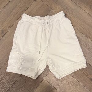 Jordan Men's White Athletic Shorts